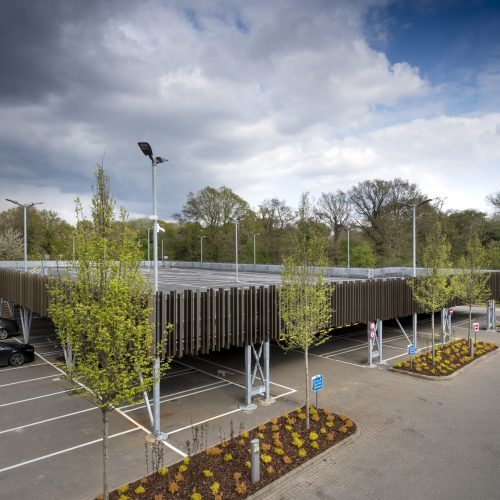 Space efficient, sustainable car parks ideal for hospitals and multi
