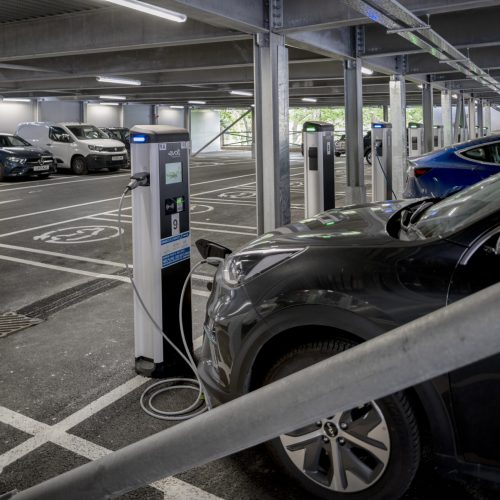 EV charging bays for commuters