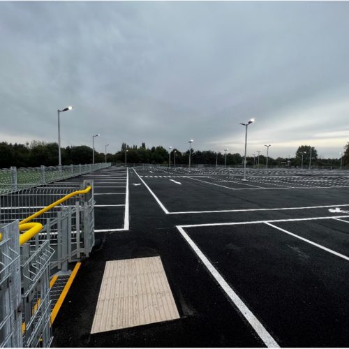Car park expansion increases capacity for hospital patients and workers